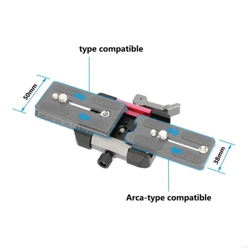 Quick Release Base Double Standard Aluminum Alloy Camera Mount Adapter Clamp for Photography Tripod with Digital Scale
Quick Release Base Double Standard Aluminum Alloy Camera Mount Adapter Clamp for Photography Tripod with Digital Scale