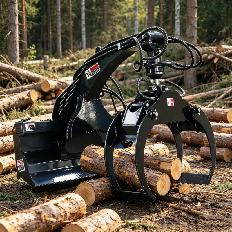 Mini Skid Steer Mount Log Grapple, Rotate By Hydralic, Fit Mini Quick Loader
Mini Skid Steer Mount Log Grapple, Rotate By Hydralic, Fit Mini Quick Loader