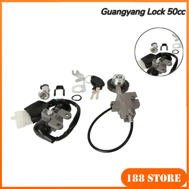 Motorcycle Ignition Switch Key Lock Set for GY6 49cc 50cc Taotao ATM50-A Roketa MC-08-50 YY50QT-6 Jonway Scooter Moped
Motorcycle Ignition Switch Key Lock Set for GY6 49cc 50cc Taotao ATM50-A Roketa MC-08-50 YY50QT-6 Jonway Scooter Moped