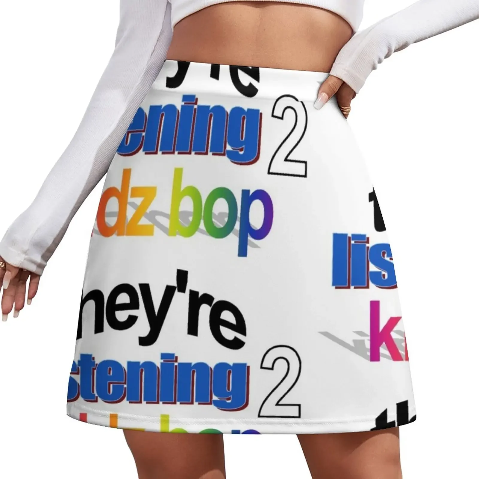 they're listening to kidz bop Mini Skirt luxury designer clothing women skirts Mini Skirt
they're listening to kidz bop Mini Skirt luxury designer clothing women skirts Mini Skirt