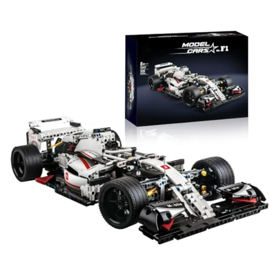 Sports Car Building Blocks Set 1:10 Scale Action Technic Race Cars Kit for Adults Boys Men Teen Vehicle 8+ 1235PCS Red Blue Gre
Sports Car Building Blocks Set 1:10 Scale Action Technic Race Cars Kit for Adults Boys Men Teen Vehicle 8+ 1235PCS Red Blue Gre