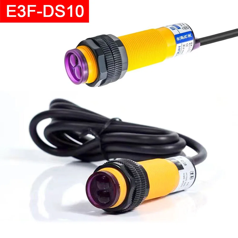 Фотоэлектрический переключатель E3F-DS10Y1 E3F-DS10Y2 E3F-DS30Y1 E3F-DS30Y2 AC 36 В двухпроводной нормально разомкнутый 7-30 см
Фотоэлектрический переключатель E3F-DS10Y1 E3F-DS10Y2 E3F-DS30Y1 E3F-DS30Y2 AC 36 В двухпроводной нормально разомкнутый 7-30 см