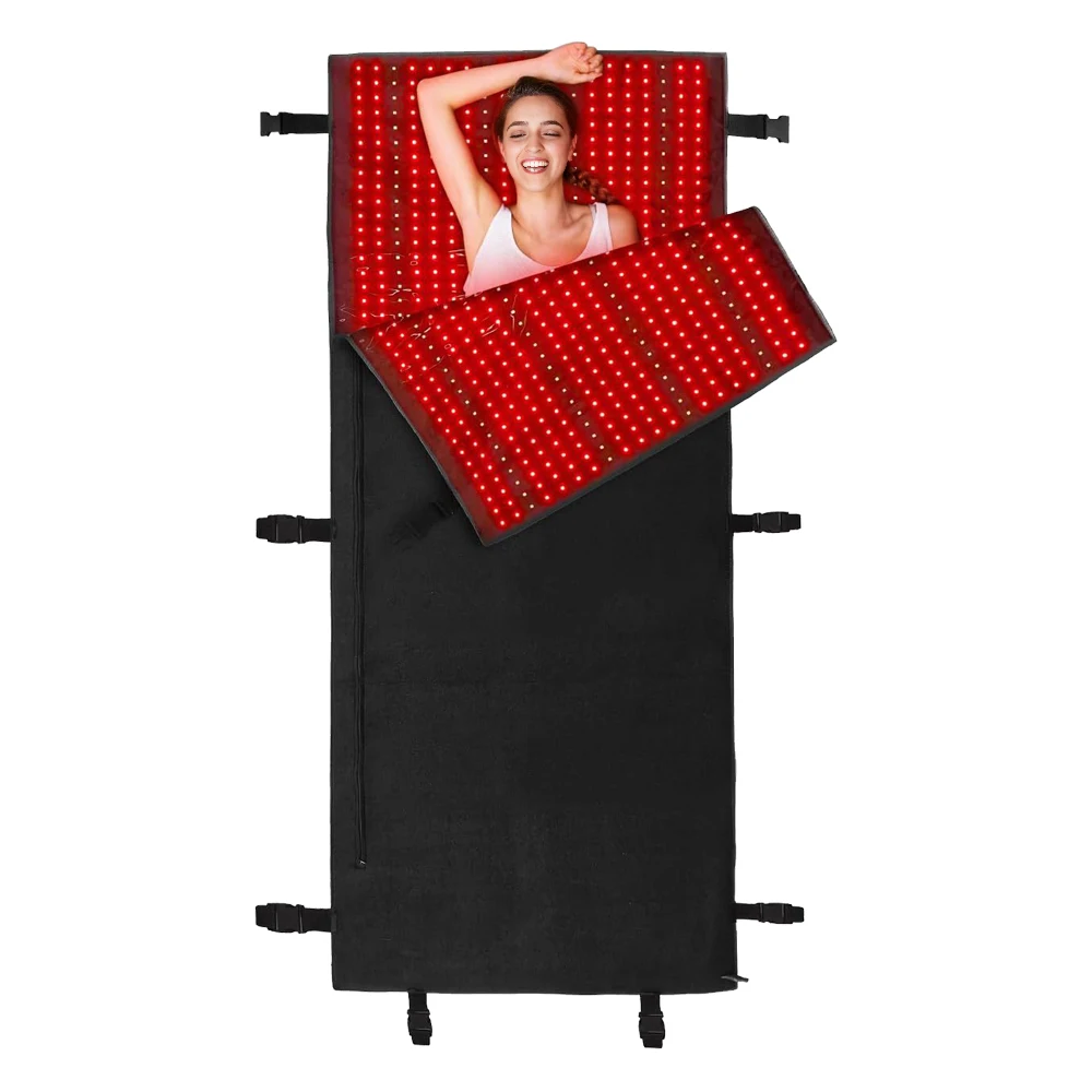 OEM Beauty Salon Equipment Adjustable Full Body Red Light Therapy Blanket 660nm 850nm Light Treatment Sports Massage Mattress
OEM Beauty Salon Equipment Adjustable Full Body Red Light Therapy Blanket 660nm 850nm Light Treatment Sports Massage Mattress