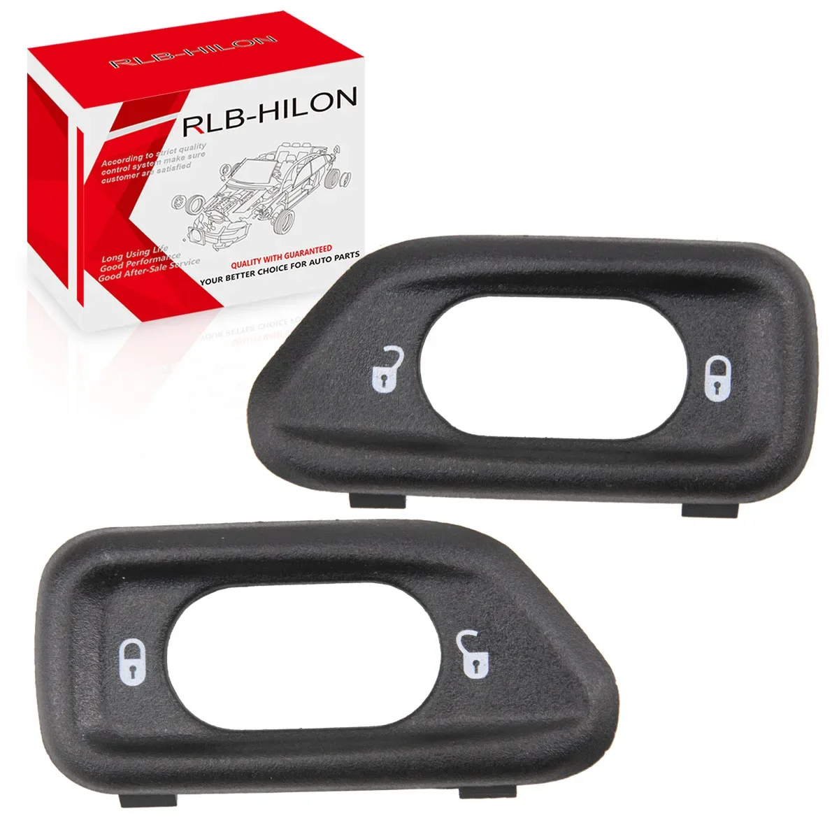 Front Door Lock Switch Bezel for Jeep Wrangler JK 2011-2018 Left/Right Plastic Trim 68185910AA
Front Door Lock Switch Bezel for Jeep Wrangler JK 2011-2018 Left/Right Plastic Trim 68185910AA