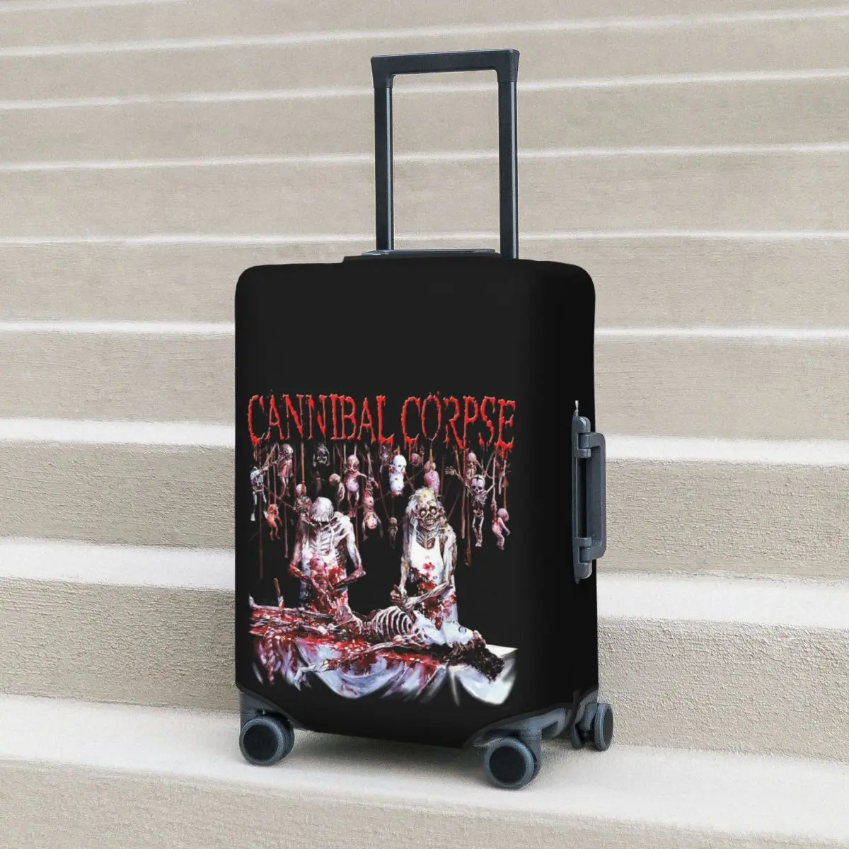 Cannibal Corpse Official Merchandise Butchered At Birth Suitcase Cover Protection Elastic Travel Luggage Protector Covers
Cannibal Corpse Official Merchandise Butchered At Birth Suitcase Cover Protection Elastic Travel Luggage Protector Covers