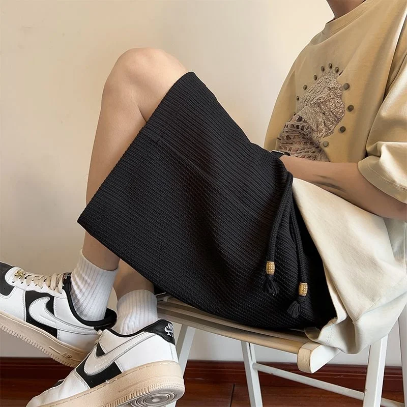 Ice Silk Men's orts Summer Thin Loose Casual Sports Qui Dry American Five-Quarter Pants Elastic Waist Active Youth Sle
Ice Silk Men's orts Summer Thin Loose Casual Sports Qui Dry American Five-Quarter Pants Elastic Waist Active Youth Sle