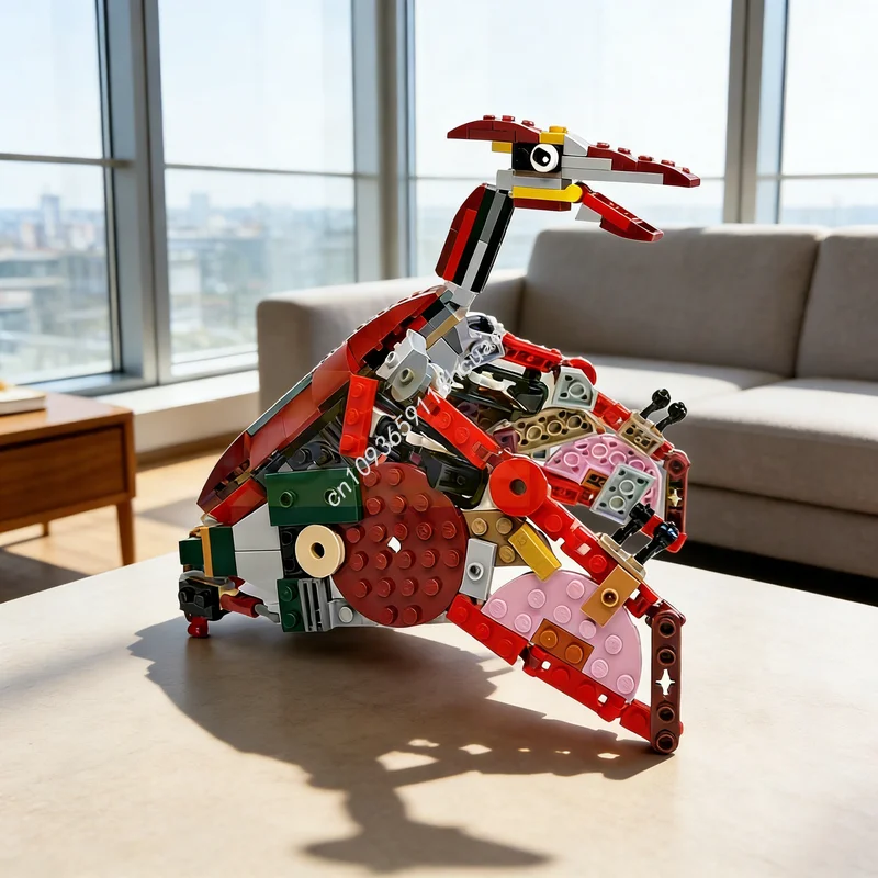 297 деталей MOC: Конструктор «Птеродактиль» — развивающая игрушка для сборки, DIY, креативный подарок на Рождество
297 деталей MOC: Конструктор «Птеродактиль» — развивающая игрушка для сборки, DIY, креативный подарок на Рождество