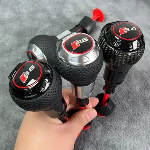 Audi A3 S3  S4 S5  SQ5 RS4 RS6 S7 C7 S4 Q2L RS3 RS5 RS7 S6 A6L RSQ3 S6 Q3 RS4 shift knob handball RS gear handle RS head gearbox