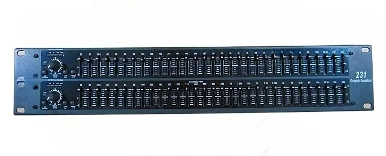 231/231S double 31 segment 2U professional stage performance home equalizer
231/231S double 31 segment 2U professional stage performance home equalizer
