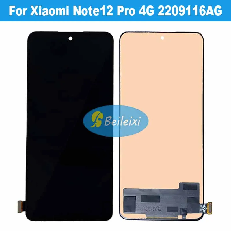 For Xiaomi Redmi Note12 Pro 4G 2209116AG LCD Display Touch Screen Digitizer Assembly
For Xiaomi Redmi Note12 Pro 4G 2209116AG LCD Display Touch Screen Digitizer Assembly