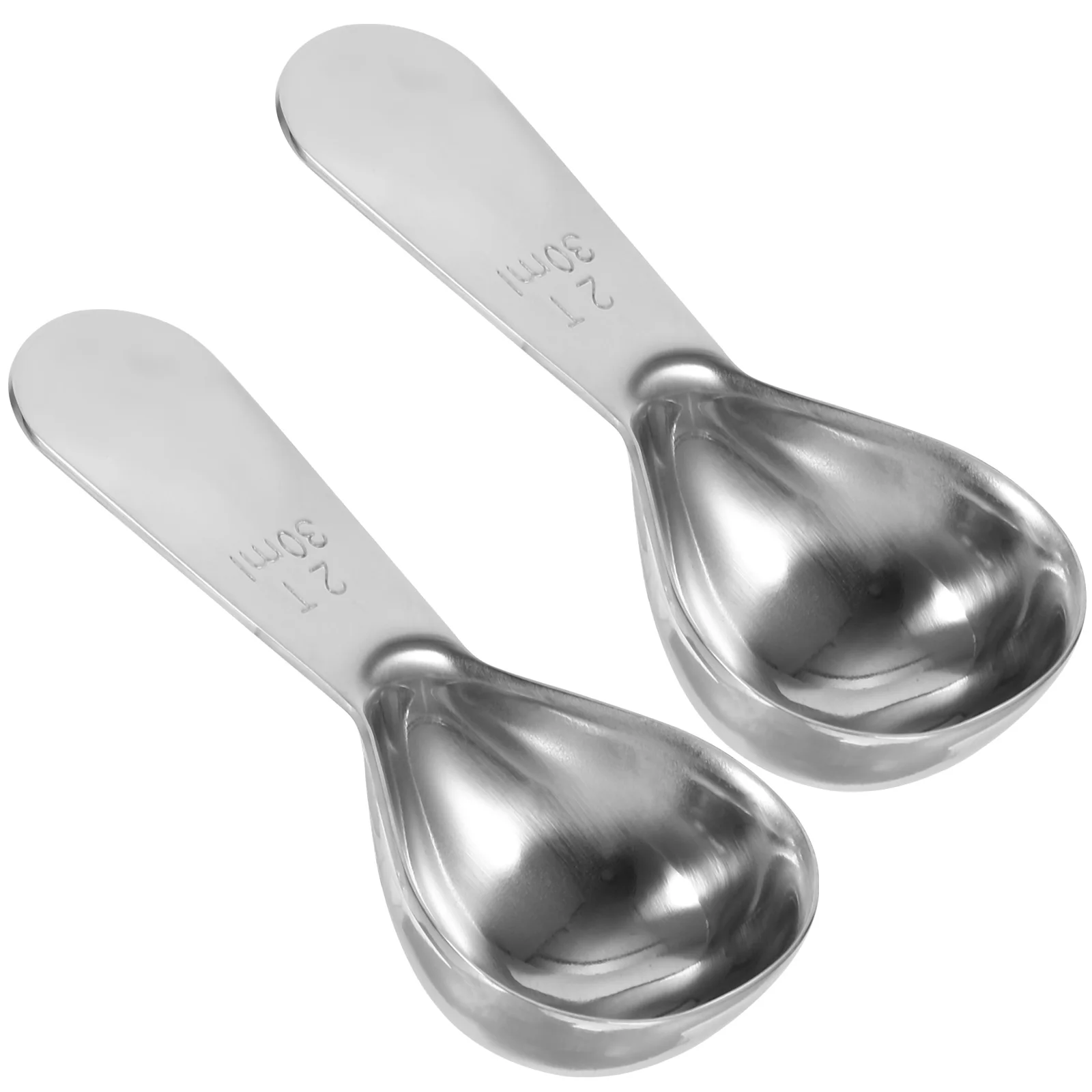2 Pcs Spoon Coffee Measuring Stainless Steel Cup with Scale Silver Baking Power Tool
2 Pcs Spoon Coffee Measuring Stainless Steel Cup with Scale Silver Baking Power Tool