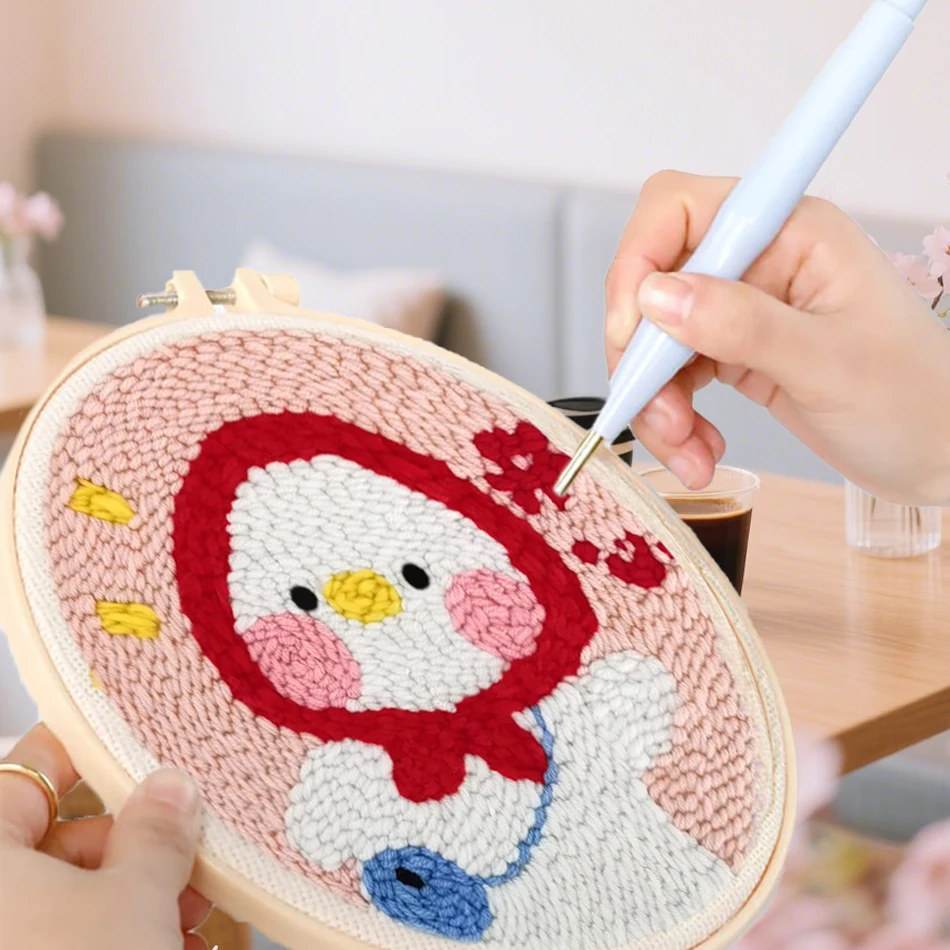 GATYZTORY diy punch needle embroidery package Animal Sewing kit Stitching Tool Set Magic Embroidery Needle Pen adult crafts Gift
GATYZTORY diy punch needle embroidery package Animal Sewing kit Stitching Tool Set Magic Embroidery Needle Pen adult crafts Gift