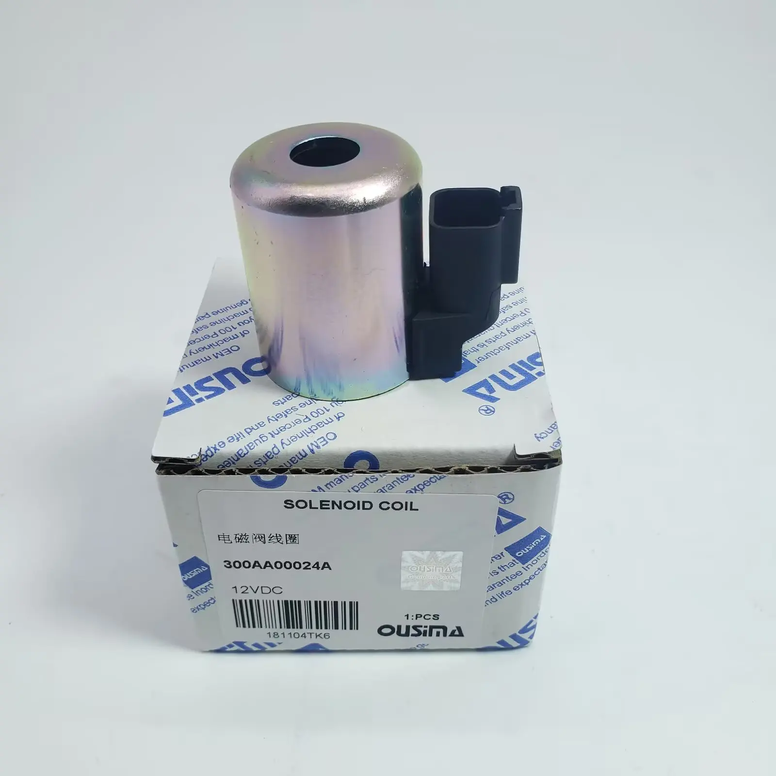 Construction Machinery Parts 300AA00024A Solenoid Coil 12VDC For Other
Construction Machinery Parts 300AA00024A Solenoid Coil 12VDC For Other