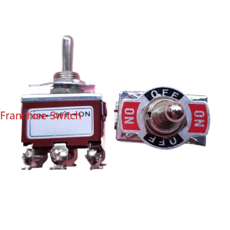 10PCS button switch 6 feet 3 gears does not reset, screw foot self-locking , toggle
10PCS button switch 6 feet 3 gears does not reset, screw foot self-locking , toggle