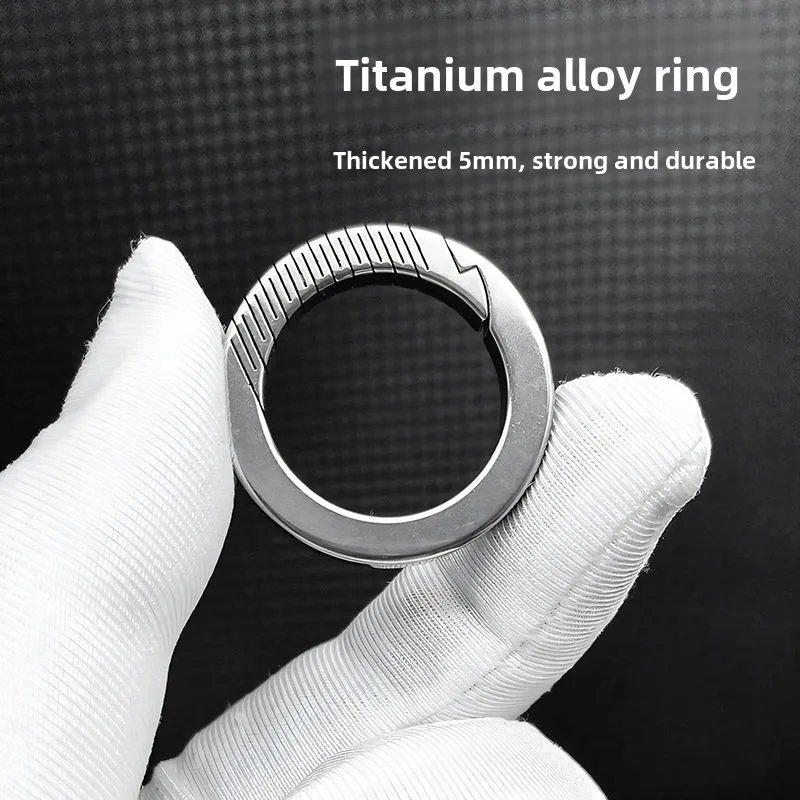 Titanium alloy keychain car key ring accessories men's key chain pendant modified new simple key ring
Titanium alloy keychain car key ring accessories men's key chain pendant modified new simple key ring