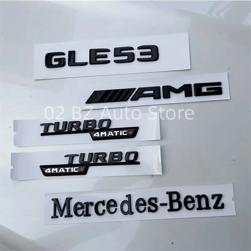 3D ABS Black Logo For Mercedes Benz AMG W167 GLE53 Turbo 4matic Emblem Car Trunk AMG Badge Rear Star Sticker Accessories
3D ABS Black Logo For Mercedes Benz AMG W167 GLE53 Turbo 4matic Emblem Car Trunk AMG Badge Rear Star Sticker Accessories