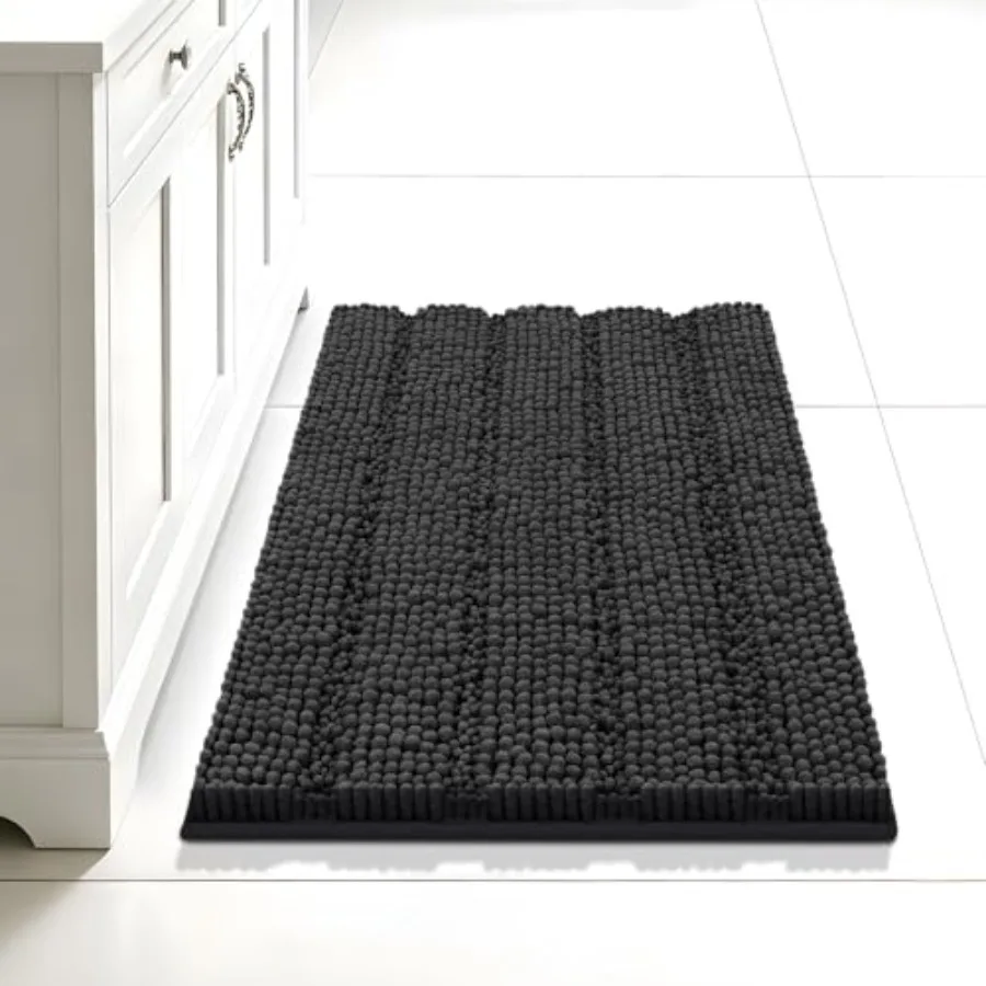 24"×17" Chenille Bath Mat Non-Slip with Backing Bath Rug Ultra-Absorbent and Machine Washable Bathroom Mat Quick-Dry Design. Id
24"×17" Chenille Bath Mat Non-Slip with Backing Bath Rug Ultra-Absorbent and Machine Washable Bathroom Mat Quick-Dry Design. Id