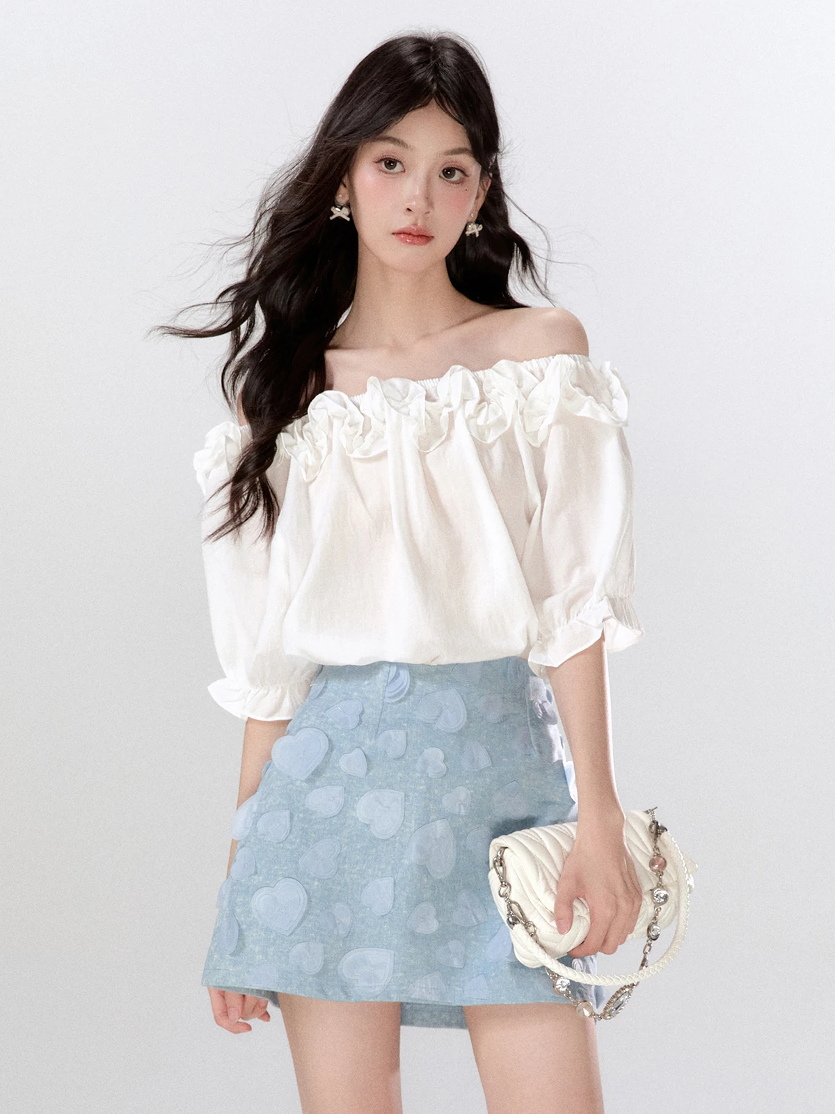 Slimming Loose Women's irt One-oulder Design Beautiful Faionable Summer New Arrival Pure Color Polyester Viscose Blend
Slimming Loose Women's irt One-oulder Design Beautiful Faionable Summer New Arrival Pure Color Polyester Viscose Blend