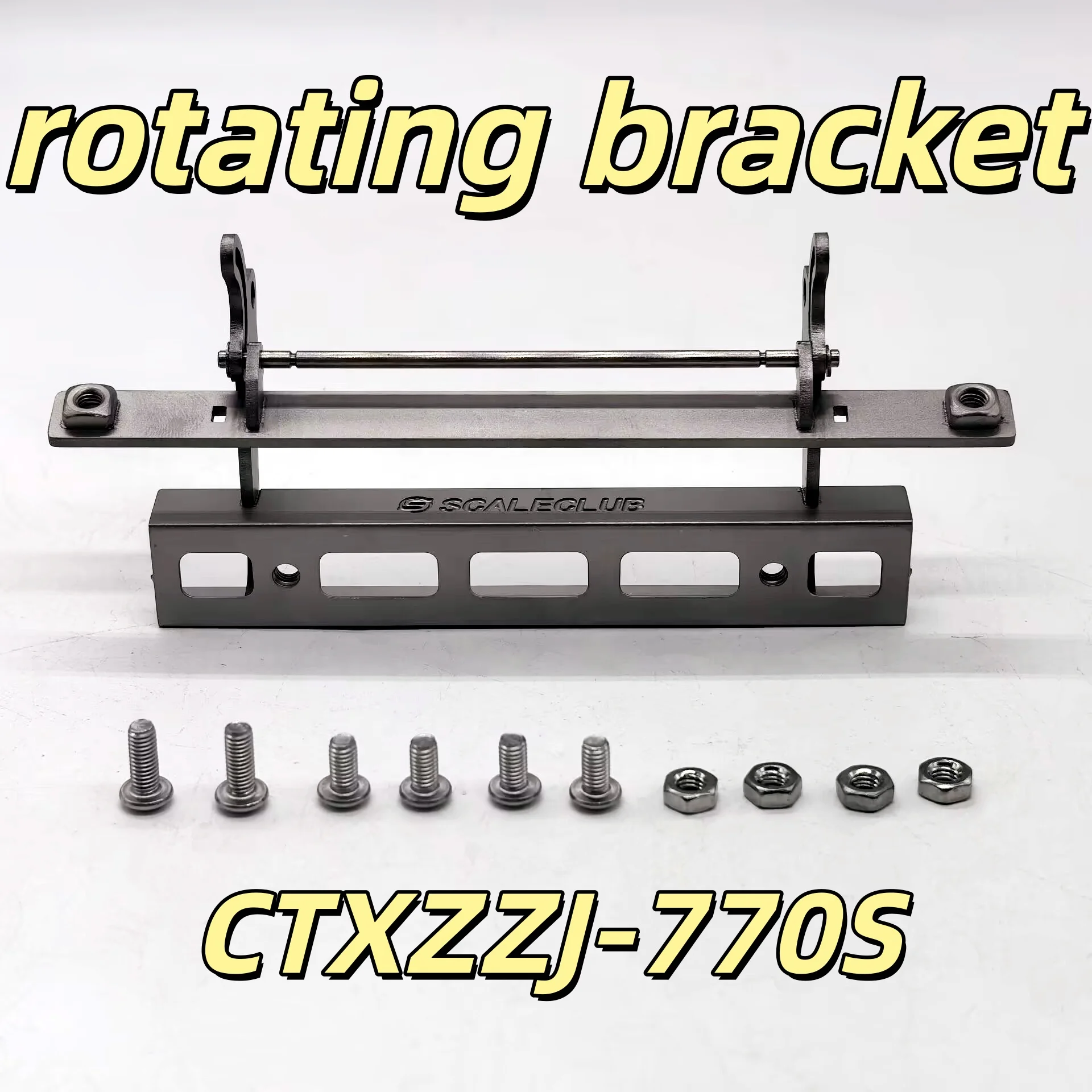 1 set SCALECLUB Front Bracket Cab Flip Hinge For Tamiya 770S TGX FH16 R620 R470 for Actros 1/14 RC Truck Parts Accessories
1 set SCALECLUB Front Bracket Cab Flip Hinge For Tamiya 770S TGX FH16 R620 R470 for Actros 1/14 RC Truck Parts Accessories