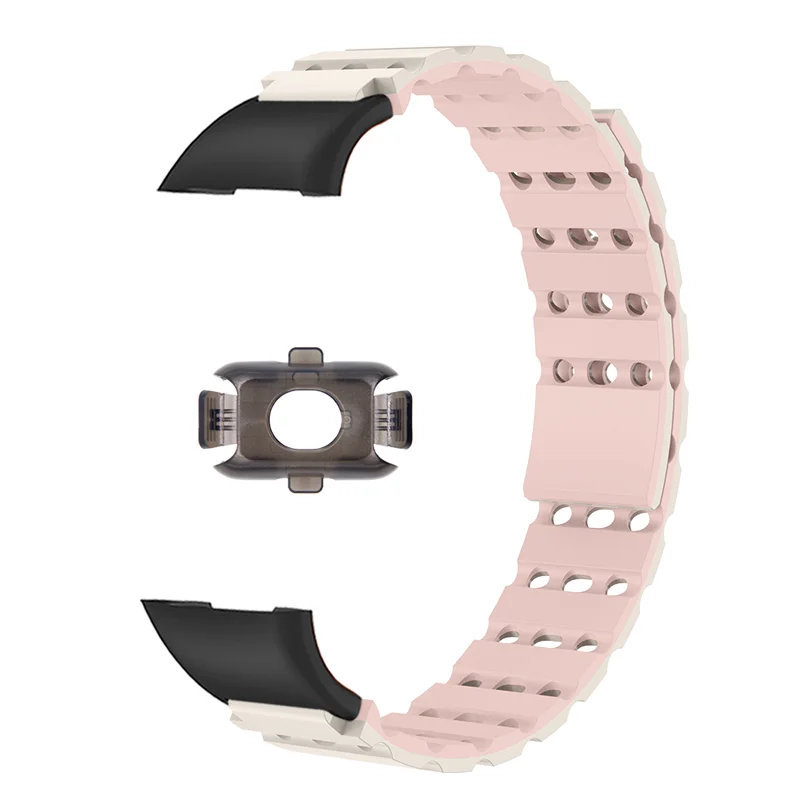 Air Hole Silicone Magnetic Watch Strap For Keep Band 3 Quick Release Breathable Sweatproof Soft Sport Smartwatch Band Men Women
Air Hole Silicone Magnetic Watch Strap For Keep Band 3 Quick Release Breathable Sweatproof Soft Sport Smartwatch Band Men Women