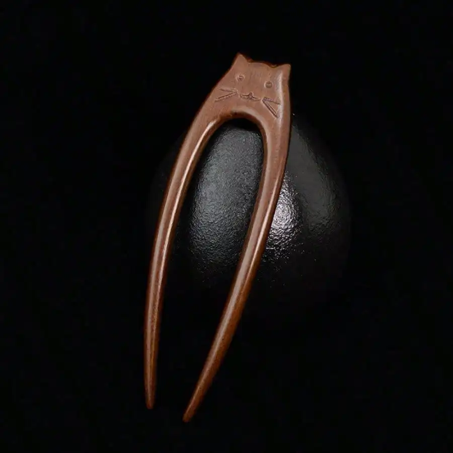 Cat Hairpin. Cat Hairpin Sandalwood Hairpin Hair Accessories Hanfu Accessories Disc Hair Chinese Style Simple Ancient Clothing Tassel
Cat Hairpin. Cat Hairpin Sandalwood Hairpin Hair Accessories Hanfu Accessories Disc Hair Chinese Style Simple Ancient Clothing Tassel