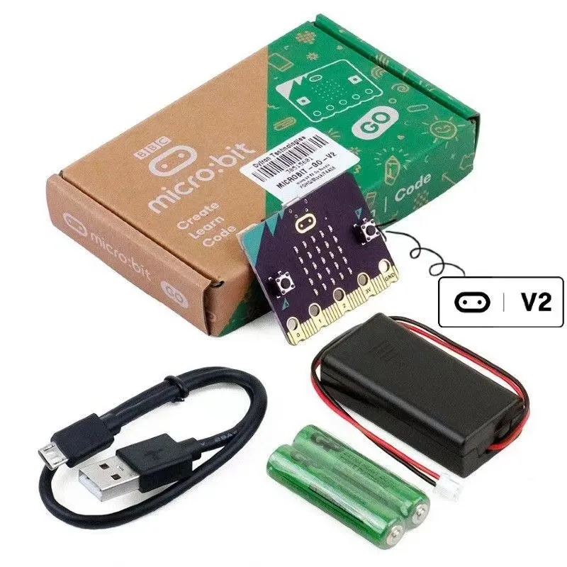 Educational Creative Tool Micro bit V2 Micro Bit Go Version BBC Microbit for Kids DIY Development Board BBC Microbit V2.2 Board
Educational Creative Tool Micro bit V2 Micro Bit Go Version BBC Microbit for Kids DIY Development Board BBC Microbit V2.2 Board
