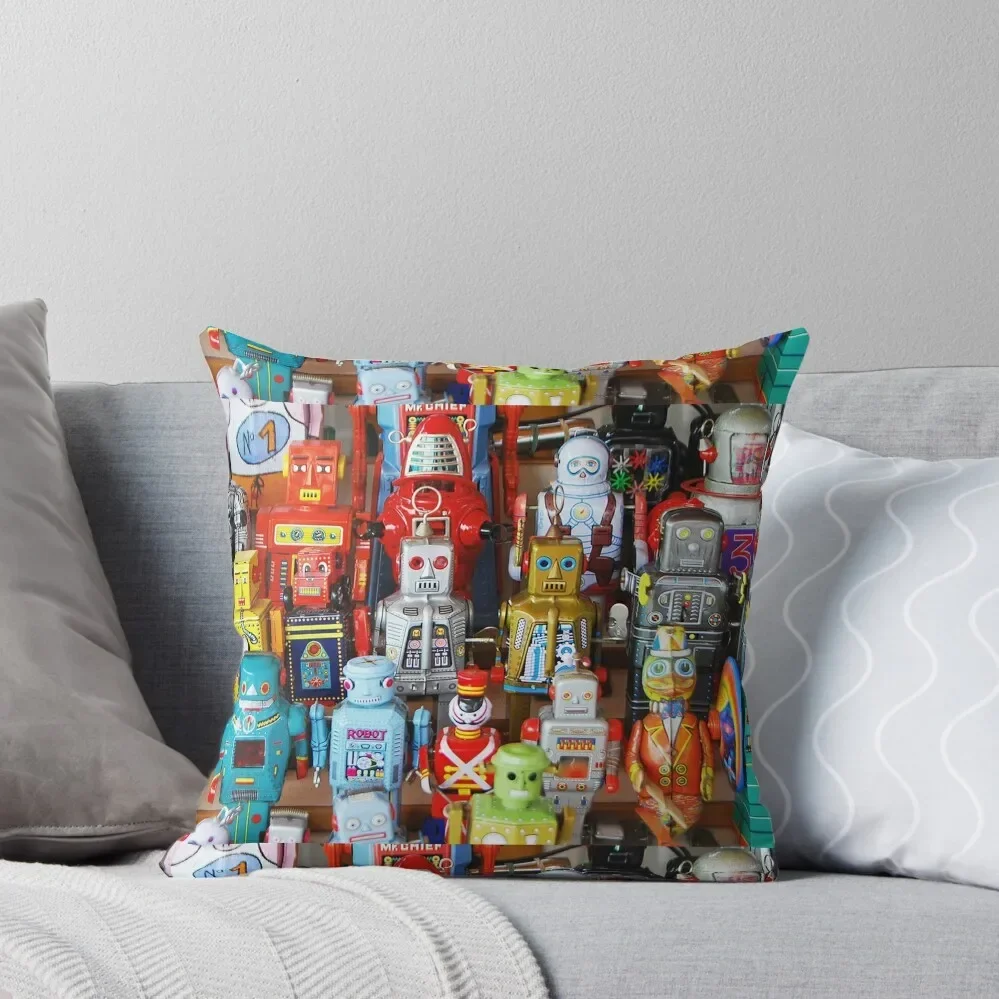 Tin Robot Toys Throw Pillow Decorative pillowcase Pillow Cases Decorative Cushion Cover Set Pillow
Tin Robot Toys Throw Pillow Decorative pillowcase Pillow Cases Decorative Cushion Cover Set Pillow