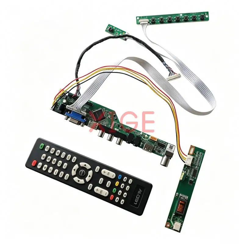 Screen Drive Controller Board Fit QD15XL06 QD15XL01 QD15XL04 QD15XL09 30Pin LVDS USB+AV+VGA+HDMI 1024x768 1024*768 1CCFL Kit DIY
Screen Drive Controller Board Fit QD15XL06 QD15XL01 QD15XL04 QD15XL09 30Pin LVDS USB+AV+VGA+HDMI 1024x768 1024*768 1CCFL Kit DIY