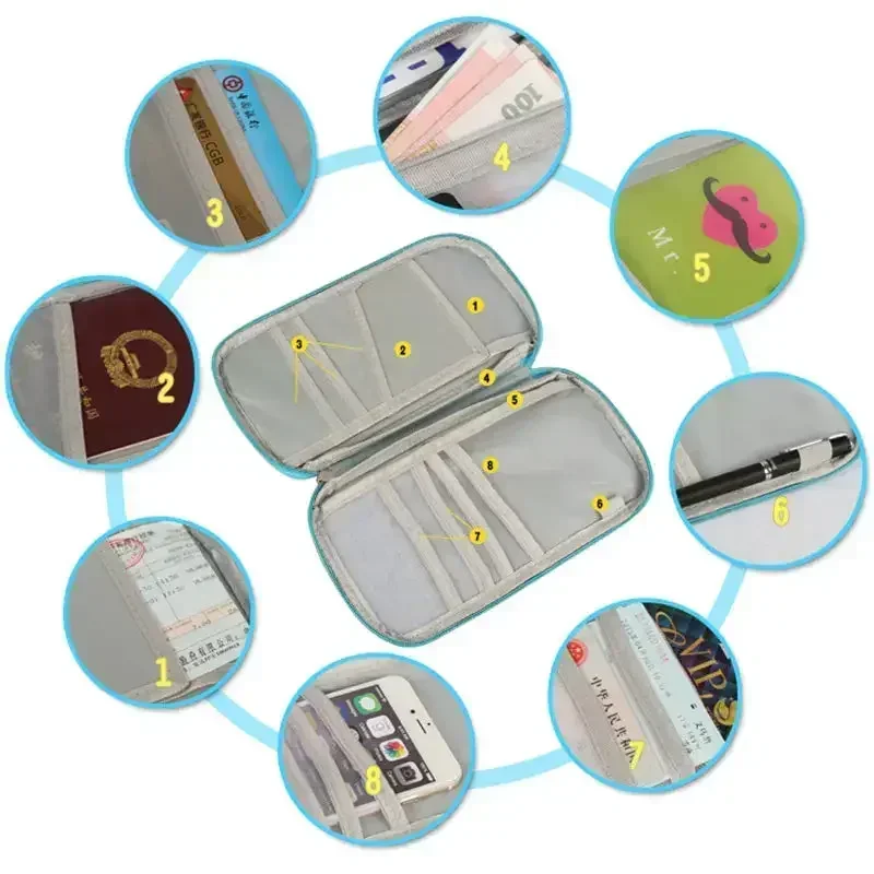 Waterproof Travel Document bag-Passport Wallet with ID/Credit Card Slots Family Ticket Storage Bag for Essentials Трымальнік카드 팩
Waterproof Travel Document bag-Passport Wallet with ID/Credit Card Slots Family Ticket Storage Bag for Essentials Трымальнік카드 팩