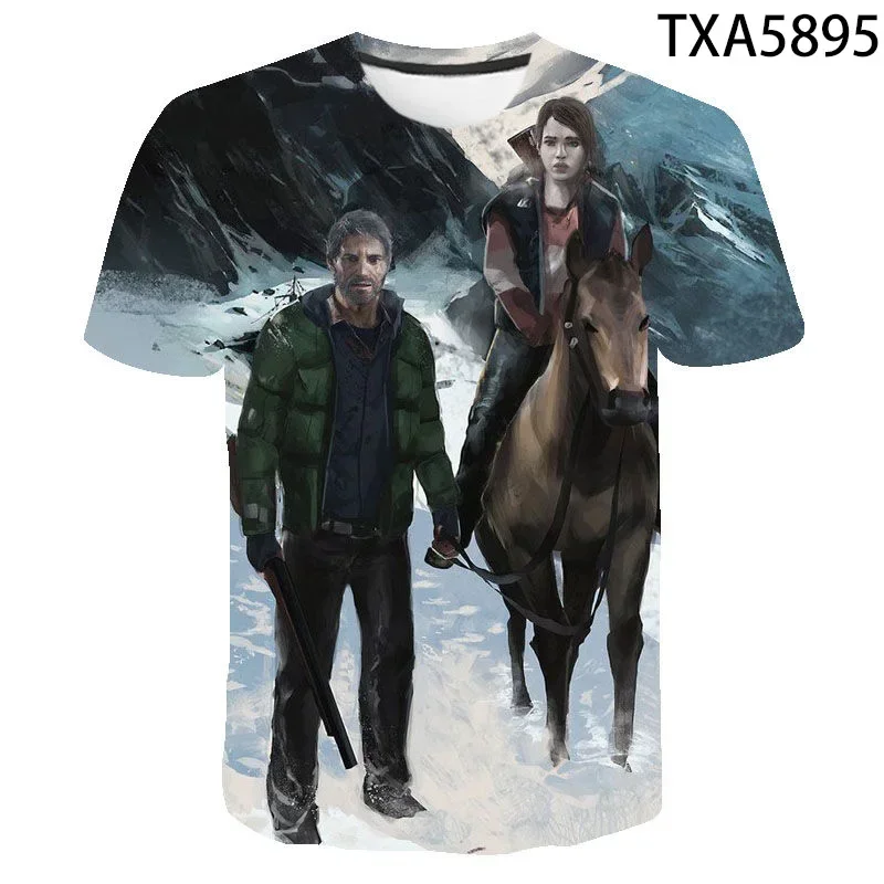 Summer Casual Streetwear High Quality Hip Hop Crew Neck Top The Last of Us Part 3D Fashion T Shirt Men Women Children
Summer Casual Streetwear High Quality Hip Hop Crew Neck Top The Last of Us Part 3D Fashion T Shirt Men Women Children