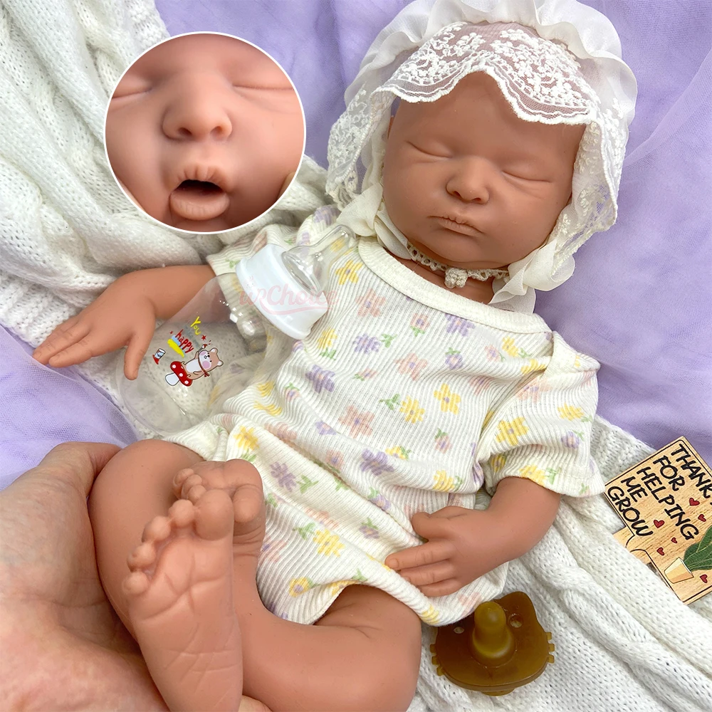 18Inch High-Quality & Safe Solid Silicone Reborn Baby Girl Can Use Pacifiers Anatomically Correct Doll for Educational Role-Play
18Inch High-Quality & Safe Solid Silicone Reborn Baby Girl Can Use Pacifiers Anatomically Correct Doll for Educational Role-Play