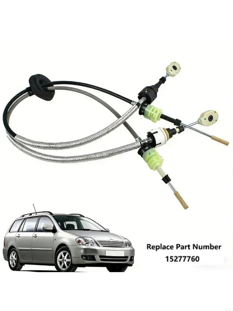 Manual Transmission Shifter Cable Replacement Gear Selector Shifter Cable Automotive Accessories Easy Installation 15277760
Manual Transmission Shifter Cable Replacement Gear Selector Shifter Cable Automotive Accessories Easy Installation 15277760