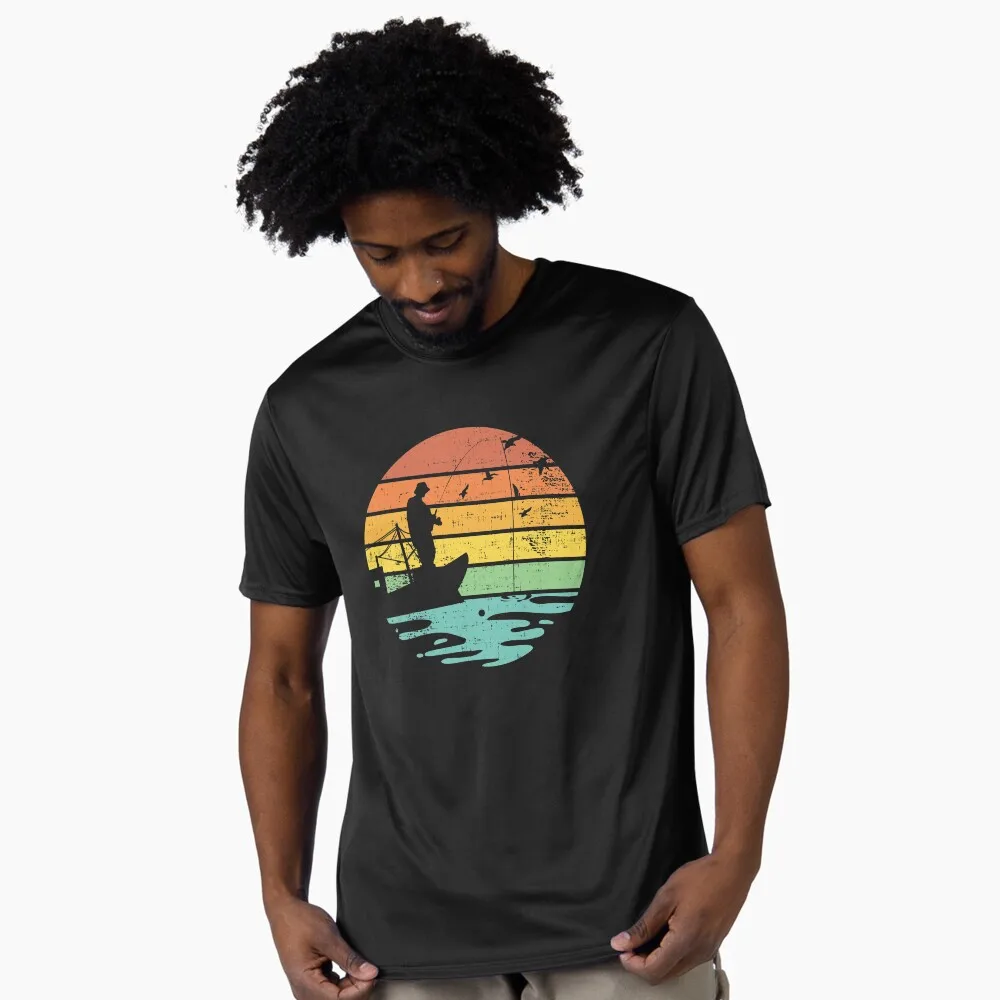 Fly Fishing at Sunset _ Cool Vintage Retro Gift T shirt 100% cotton print tee O-Neck Short Sleeve Graphic Clothes All size tops
Fly Fishing at Sunset _ Cool Vintage Retro Gift T shirt 100% cotton print tee O-Neck Short Sleeve Graphic Clothes All size tops