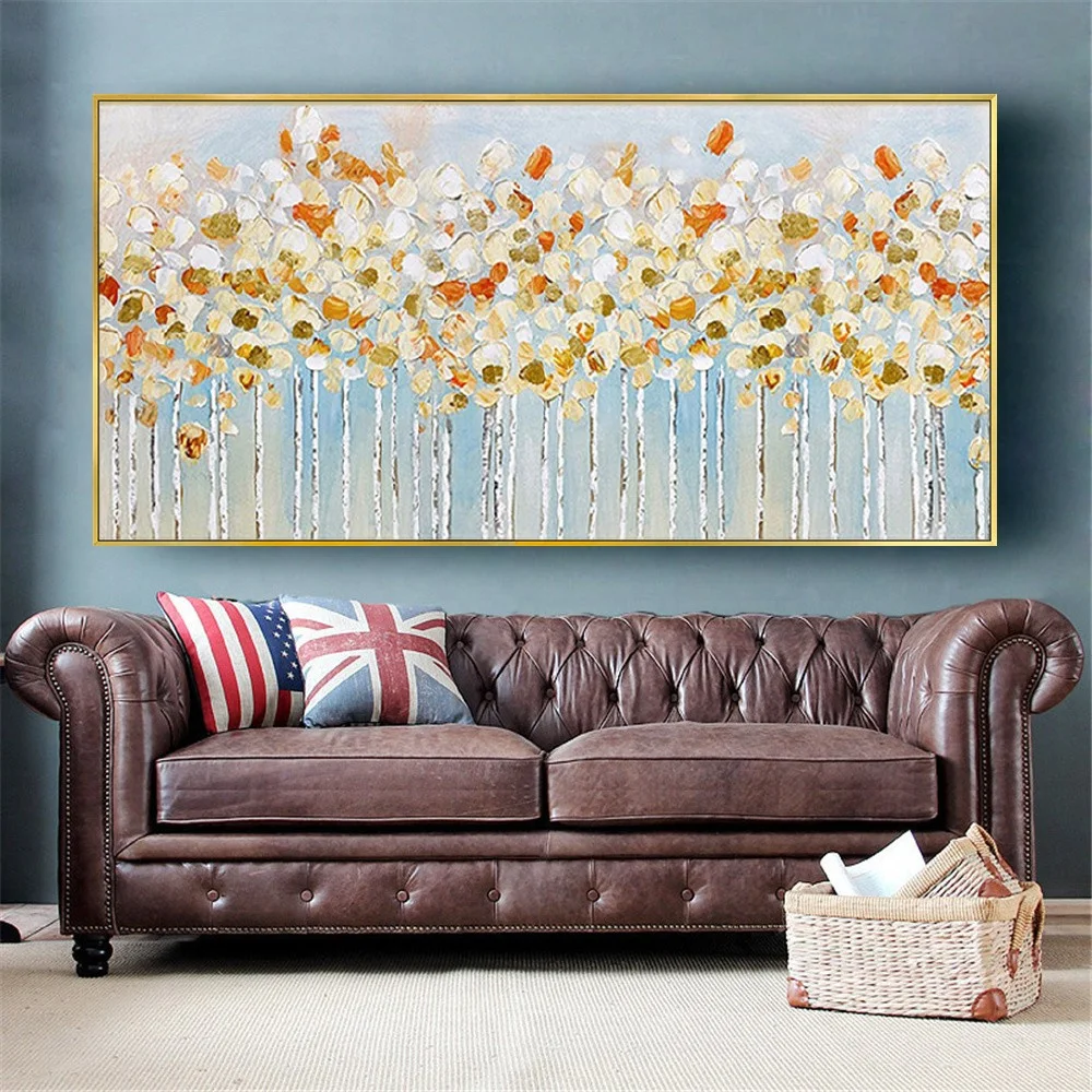 100% Hand-Painted Oil Paintings Golden Fortune Tree For Wall Art Modern Living Room Sofa Back Decorative Mural Abstract Painting
100% Hand-Painted Oil Paintings Golden Fortune Tree For Wall Art Modern Living Room Sofa Back Decorative Mural Abstract Painting