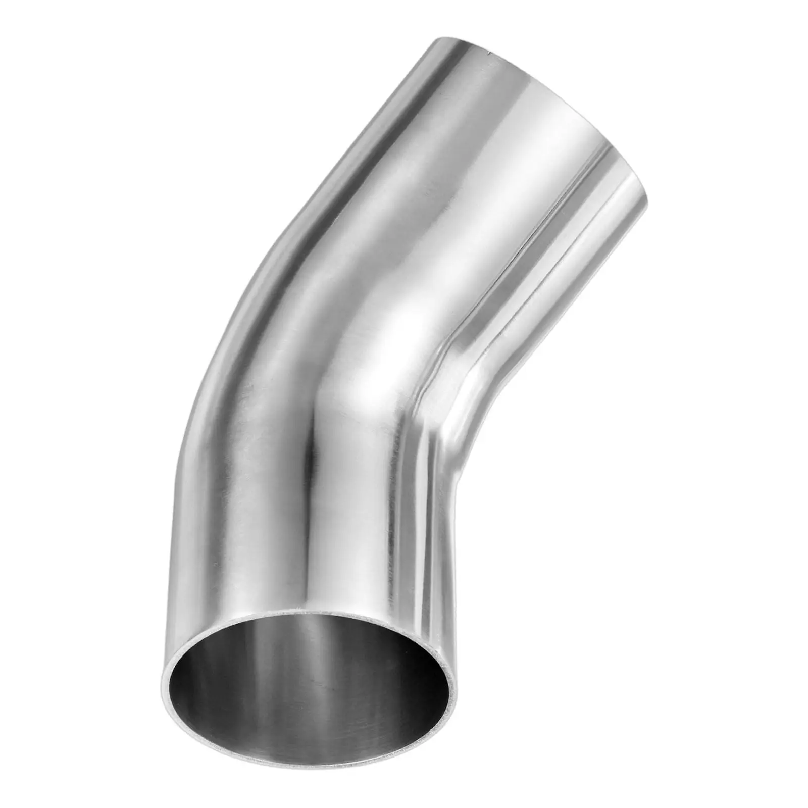 2.5 Inch Outer Diameter 45 Degree Mandrel Bent 304 Stainless Steel Exhaust Elbow, 2mm Wall Thickness, 160mm Length
2.5 Inch Outer Diameter 45 Degree Mandrel Bent 304 Stainless Steel Exhaust Elbow, 2mm Wall Thickness, 160mm Length