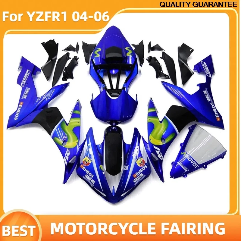 Комплект обтекателя мотоцикла YZF R1 для YAMAHA YZF R1 04 05 06 YZFR1 2004 2006, индивидуальные детали для спортивного велосипеда из АБС-пластика послепродажного обслуживания
Комплект обтекателя мотоцикла YZF R1 для YAMAHA YZF R1 04 05 06 YZFR1 2004 2006, индивидуальные детали для спортивного велосипеда из АБС-пластика послепродажного обслуживания