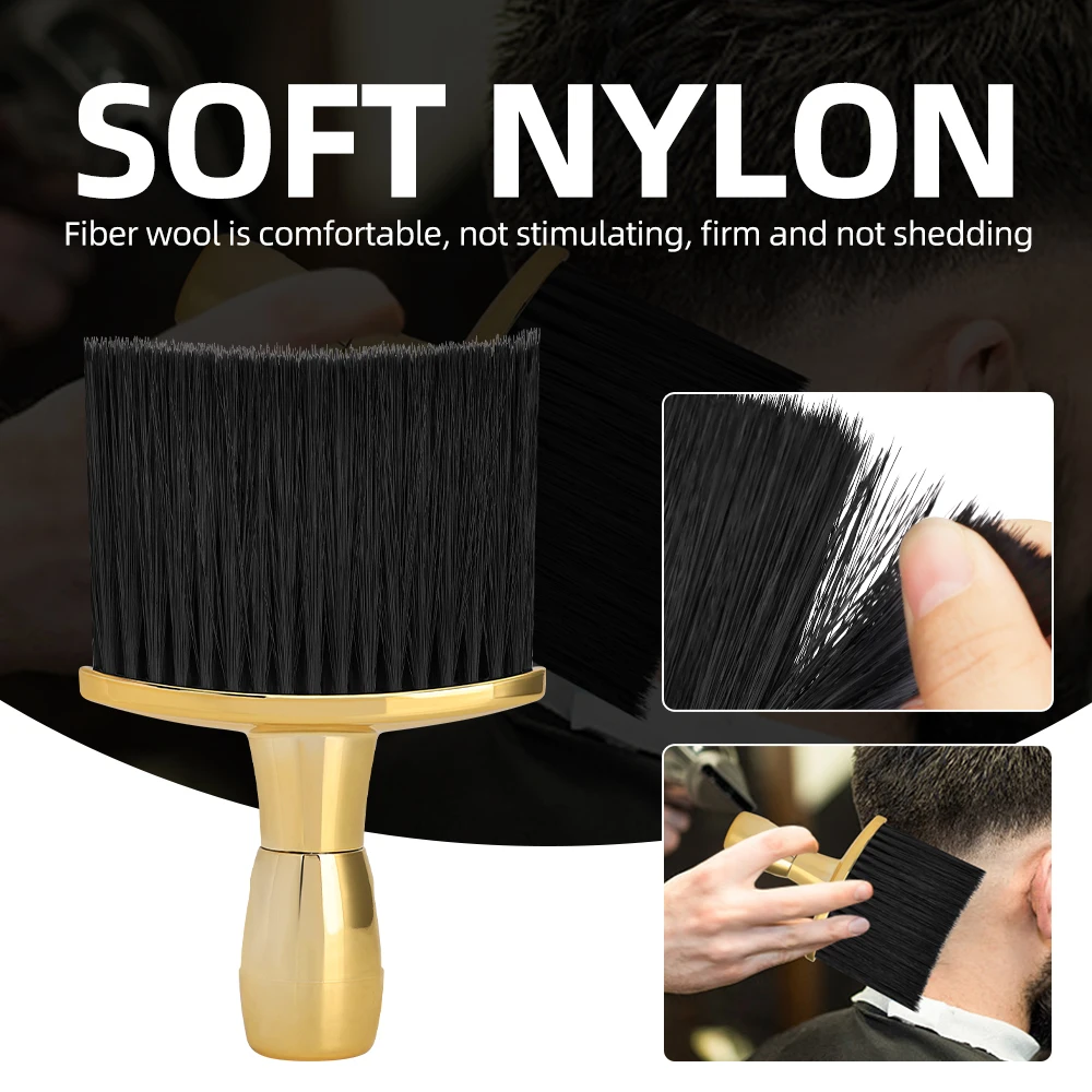 Hairdressing Soft Hair Cleaning Brush Barber Neck Duster Broken Hair Remove Nylon Comb Hair Styling Tools Comb
Hairdressing Soft Hair Cleaning Brush Barber Neck Duster Broken Hair Remove Nylon Comb Hair Styling Tools Comb 