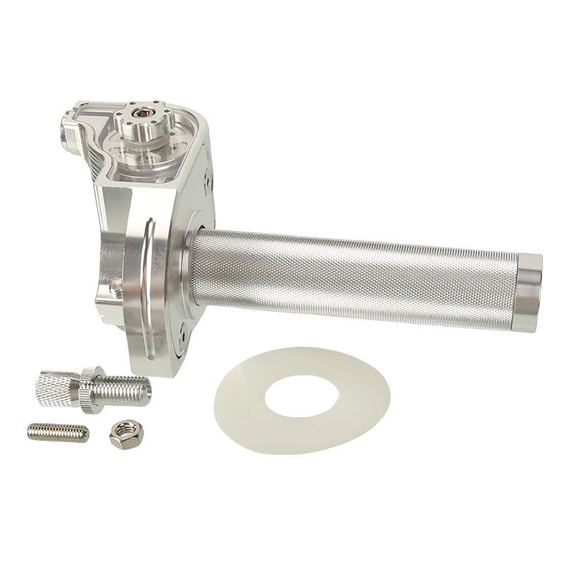 NEW 22mm Universal CNC Aluminum Accelerator Throttle Twist Grips Handlebars For Motorcycle Moped Scooter Bike M10*1.5
NEW 22mm Universal CNC Aluminum Accelerator Throttle Twist Grips Handlebars For Motorcycle Moped Scooter Bike M10*1.5