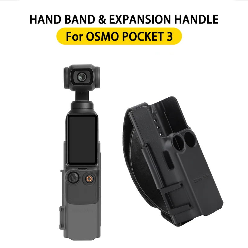 Sunnylife Expansion Hand Band For DJI Pocket 3 Hand Band Protective Case Lanyard Expansion Frame Handle Cover for Osmo Pocket 3
Sunnylife Expansion Hand Band For DJI Pocket 3 Hand Band Protective Case Lanyard Expansion Frame Handle Cover for Osmo Pocket 3