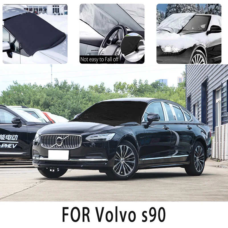 Carsnow cover front coverfor Volvo s90 snowprotection heat insulation shade Sunscreen wind Frost prevention car accessories
Carsnow cover front coverfor Volvo s90 snowprotection heat insulation shade Sunscreen wind Frost prevention car accessories