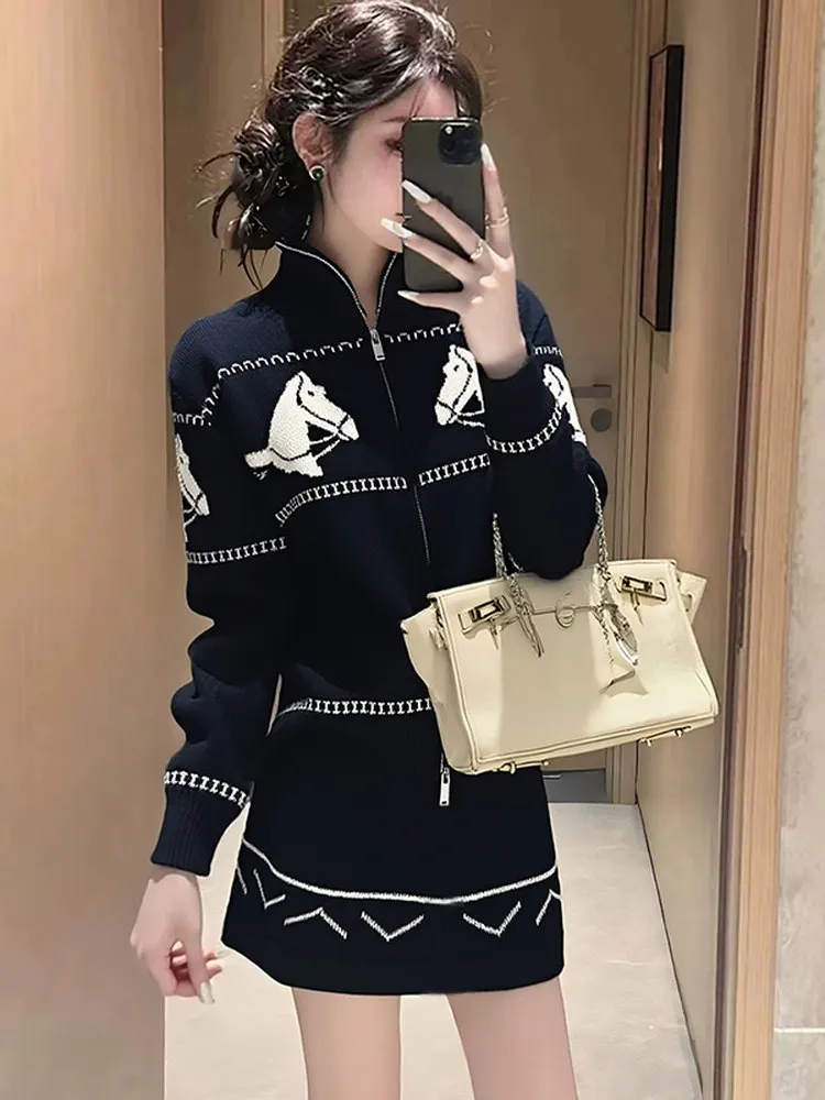 Winter Faion Korean Sle Set Rich Girl Inspired Age Reduction OOTD Ensemble Breathable Mid-Waist ort Skirt
Winter Faion Korean Sle Set Rich Girl Inspired Age Reduction OOTD Ensemble Breathable Mid-Waist ort Skirt