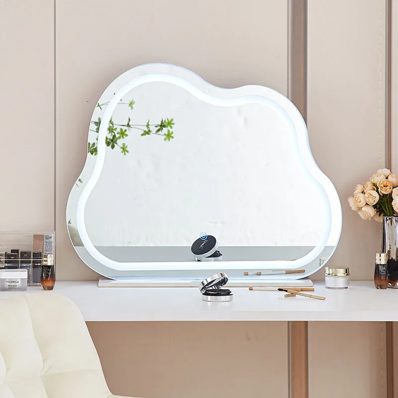 Modern Cute Makeup Mirror Led Lighted Girls Dorm Kawaii Makeup Mirror Kawaii Creative Espejos Decorativos Room Decoration
Modern Cute Makeup Mirror Led Lighted Girls Dorm Kawaii Makeup Mirror Kawaii Creative Espejos Decorativos Room Decoration