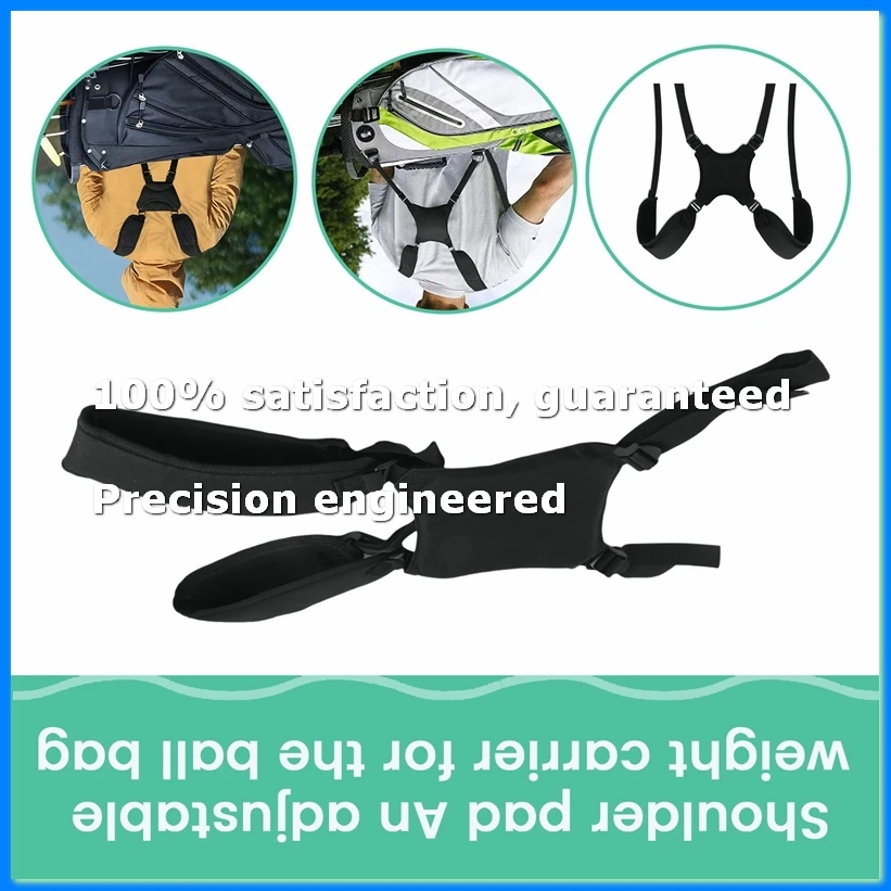 Portable Golf Shoulder Strap Golf Bag Strap Replacement Comfort Shoulder Adjustable Strap Golf Bag Accessories-ABYS
Portable Golf Shoulder Strap Golf Bag Strap Replacement Comfort Shoulder Adjustable Strap Golf Bag Accessories-ABYS
