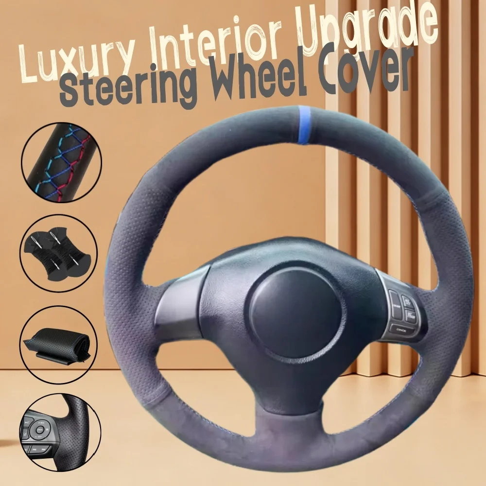 Индивидуальный чехол на руль из замши для Subaru Forester, Legacy 2008-2010, Exiga 2, Impreza
Индивидуальный чехол на руль из замши для Subaru Forester, Legacy 2008-2010, Exiga 2, Impreza