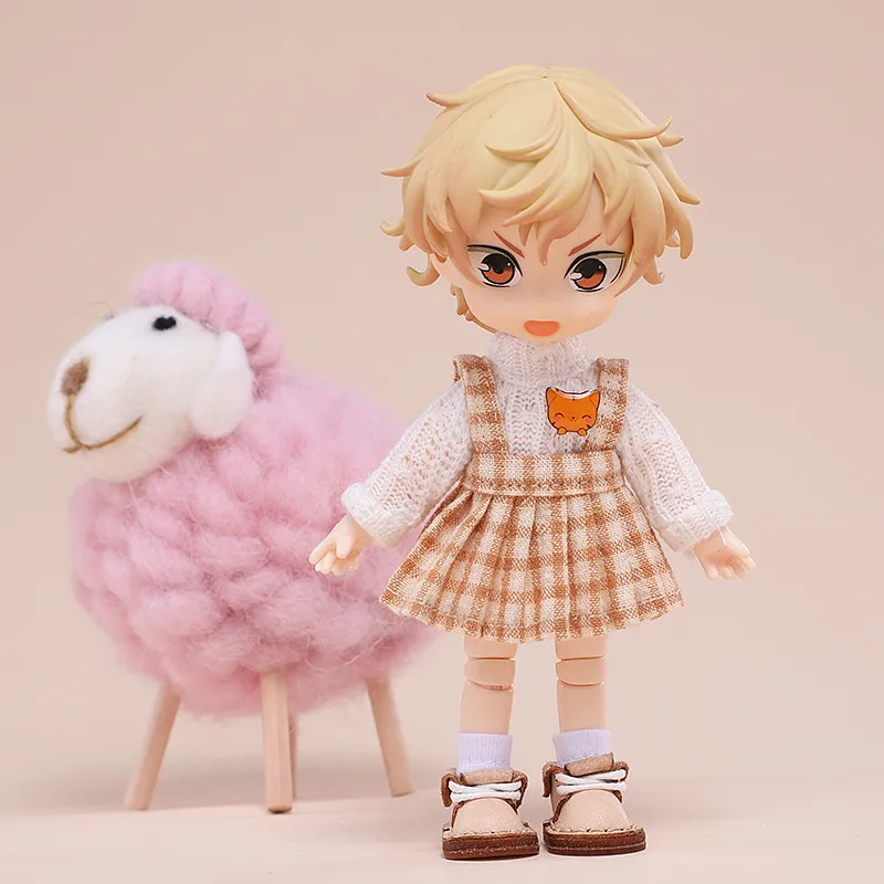OB11 Doll Clothing Accessories Versatile Badge Long Sleeve Sweater Knitted Sweater 1/12 BJD Doll Clothing Beauty Knot Pig Girl H
OB11 Doll Clothing Accessories Versatile Badge Long Sleeve Sweater Knitted Sweater 1/12 BJD Doll Clothing Beauty Knot Pig Girl H