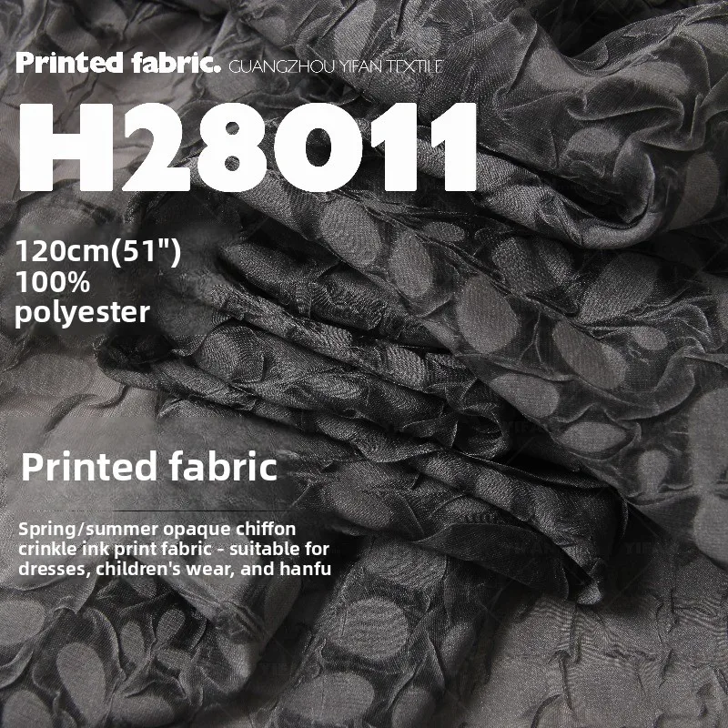 Spring Summer Chiffon Crushed Printed Fabric for Dresses Childrens Clothing Cloth Diy By The Yard Sewing Material
Spring Summer Chiffon Crushed Printed Fabric for Dresses Childrens Clothing Cloth Diy By The Yard Sewing Material