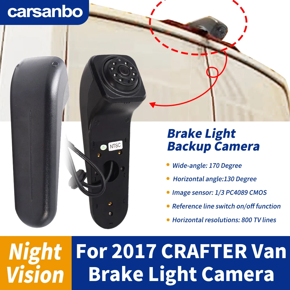 Резервная камера Cutebo, подходит для камеры Crafter Van 2017 года, задний фонарь заднего вида, стоп-сигнал с 7-дюймовым монитором заднего вида, опционально
Резервная камера Cutebo, подходит для камеры Crafter Van 2017 года, задний фонарь заднего вида, стоп-сигнал с 7-дюймовым монитором заднего вида, опционально