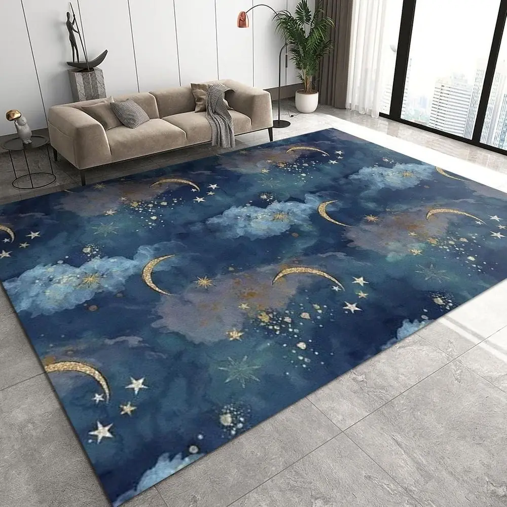 Blue Area Rug 6x8 - Modern Art Living Room Rugs, Indoor Non-Slip, Washable, Breathable, Durable Carpet for Home Decor
Blue Area Rug 6x8 - Modern Art Living Room Rugs, Indoor Non-Slip, Washable, Breathable, Durable Carpet for Home Decor