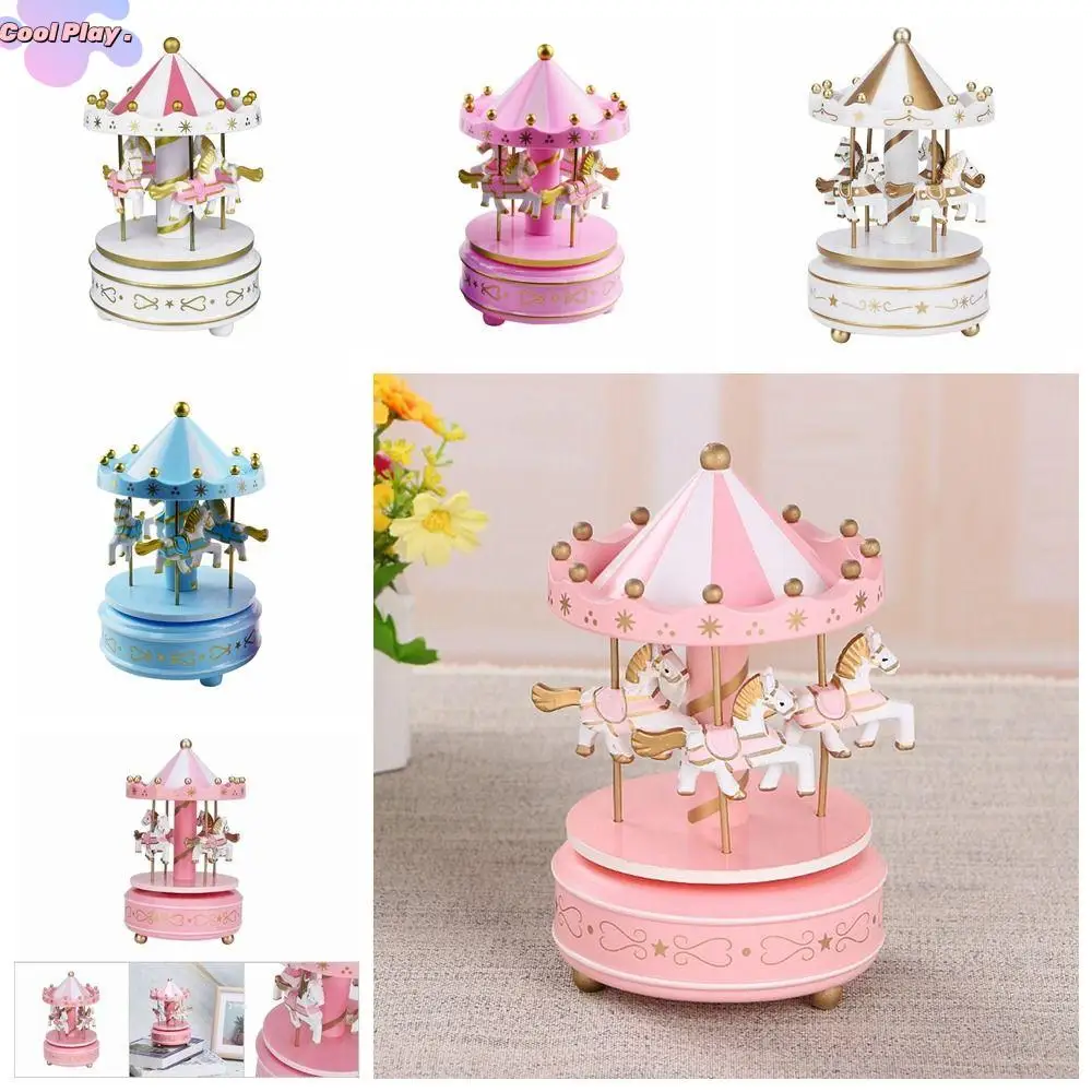 Exquisite Design Carousel Music Box Easy Use Carousel Ferris Wheel Ornaments Painted Plastic Carousel Cake Accessories
Exquisite Design Carousel Music Box Easy Use Carousel Ferris Wheel Ornaments Painted Plastic Carousel Cake Accessories