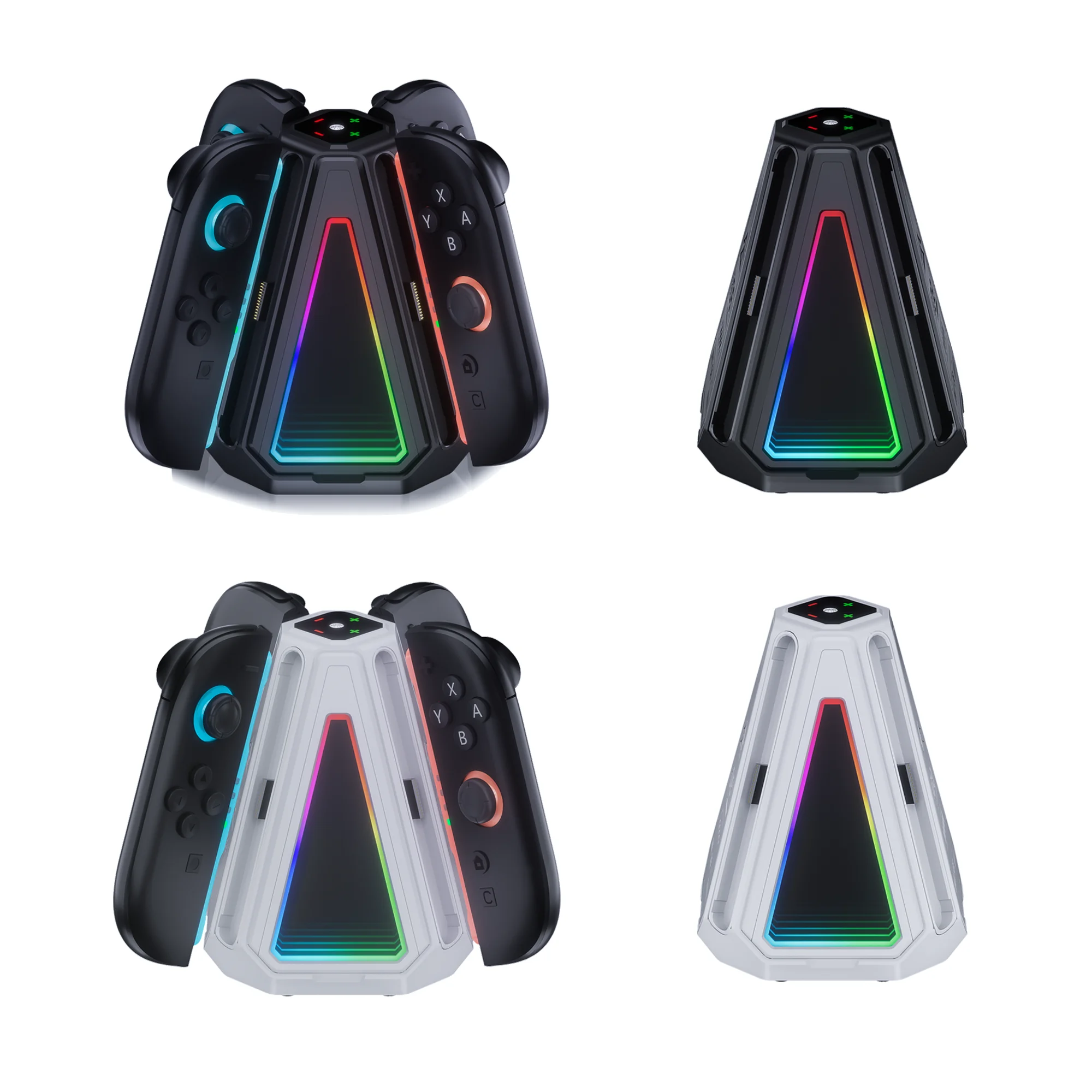 4 in 1 Joy Con Charger Stand for Nintendo Switch 2, Aounion HHC-S219 NS2 Jcon Charging Dock for 1-4 Controllers
4 in 1 Joy Con Charger Stand for Nintendo Switch 2, Aounion HHC-S219 NS2 Jcon Charging Dock for 1-4 Controllers
